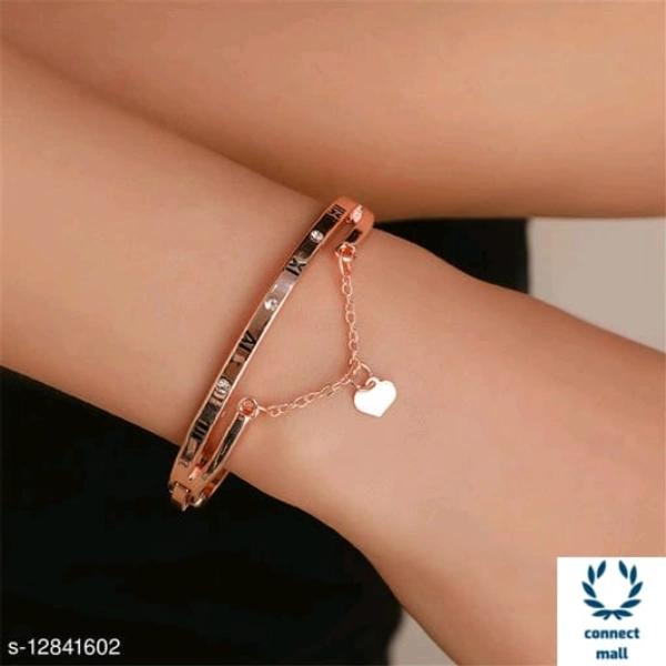 Feminine Chunky Bracelet & Bangles - Alloy, Contemporary, Multipack: 1